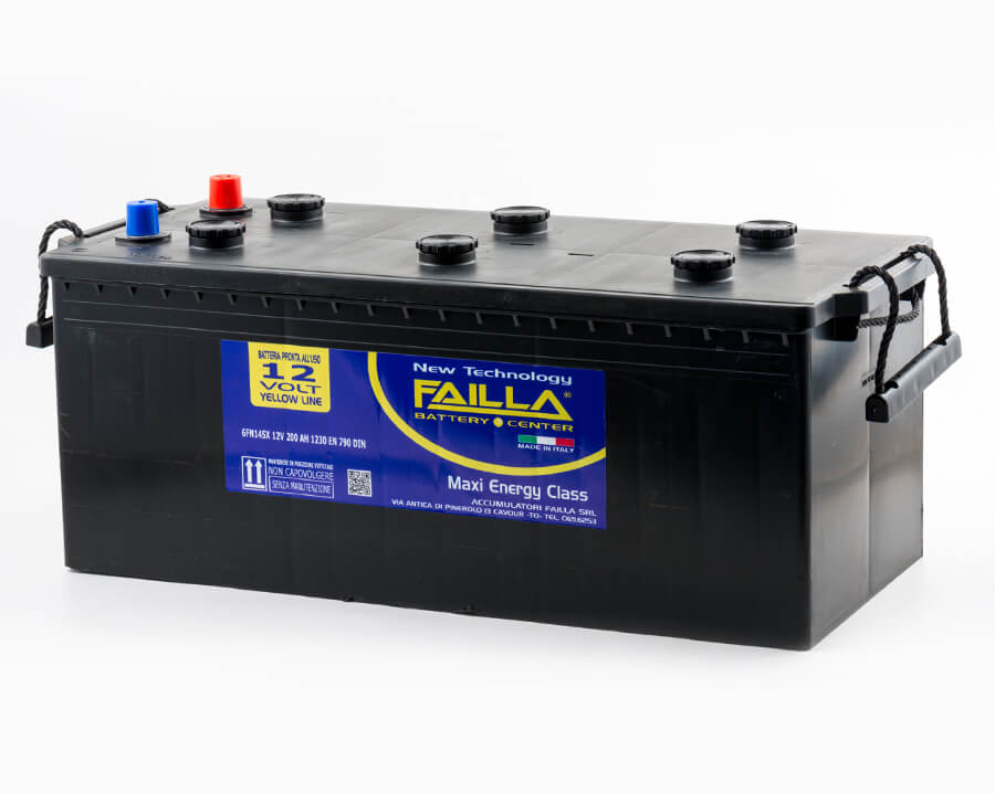 failla batterie avviamento yellowline mezzi pesanti