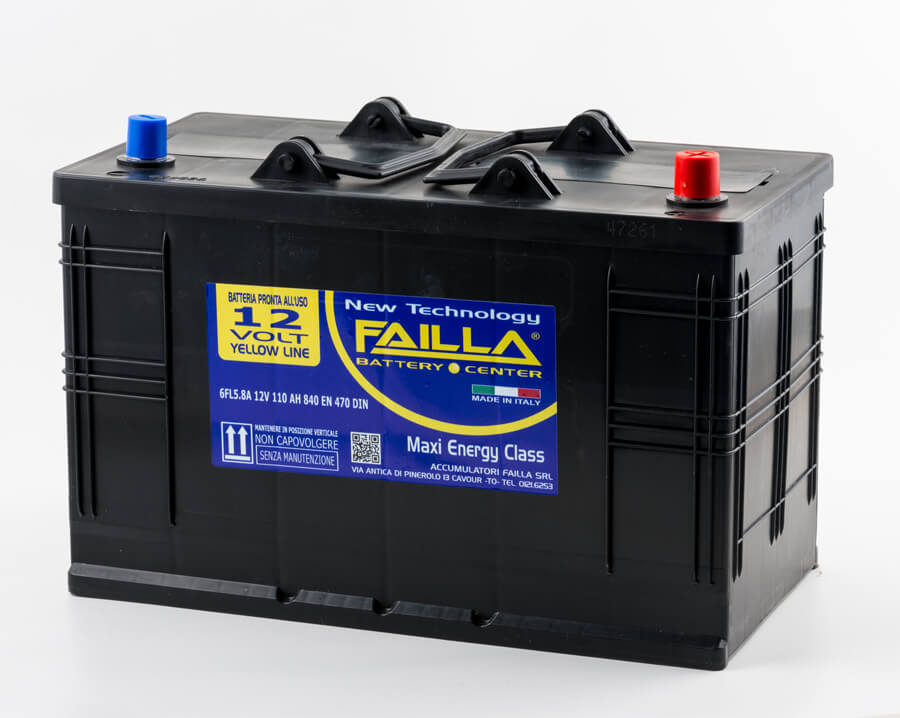 failla batterie avviamento yellowline mezzi pesanti