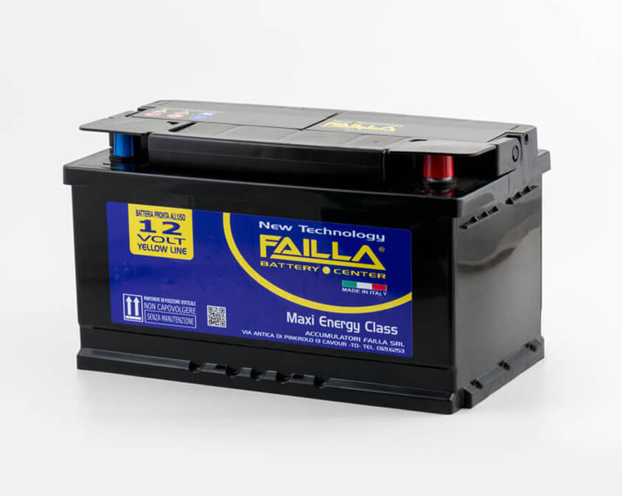 failla batterie avviamento yellowline