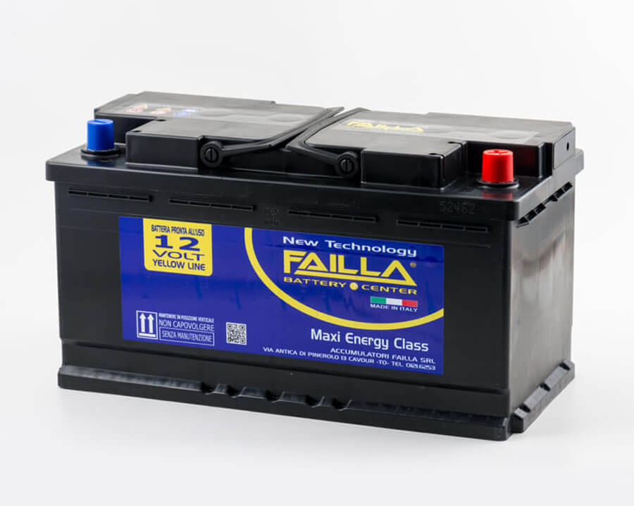 failla batterie avviamento yellowline