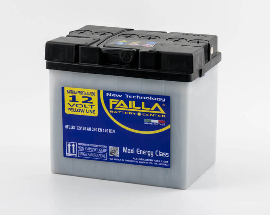 failla batterie avviamento yellowline