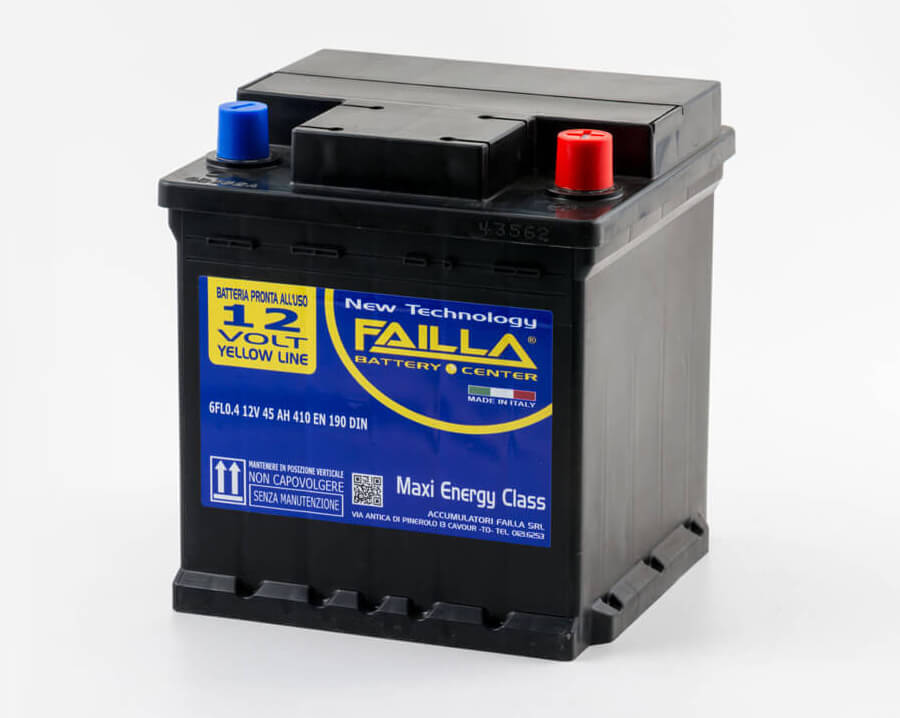 failla batterie avviamento yellowline