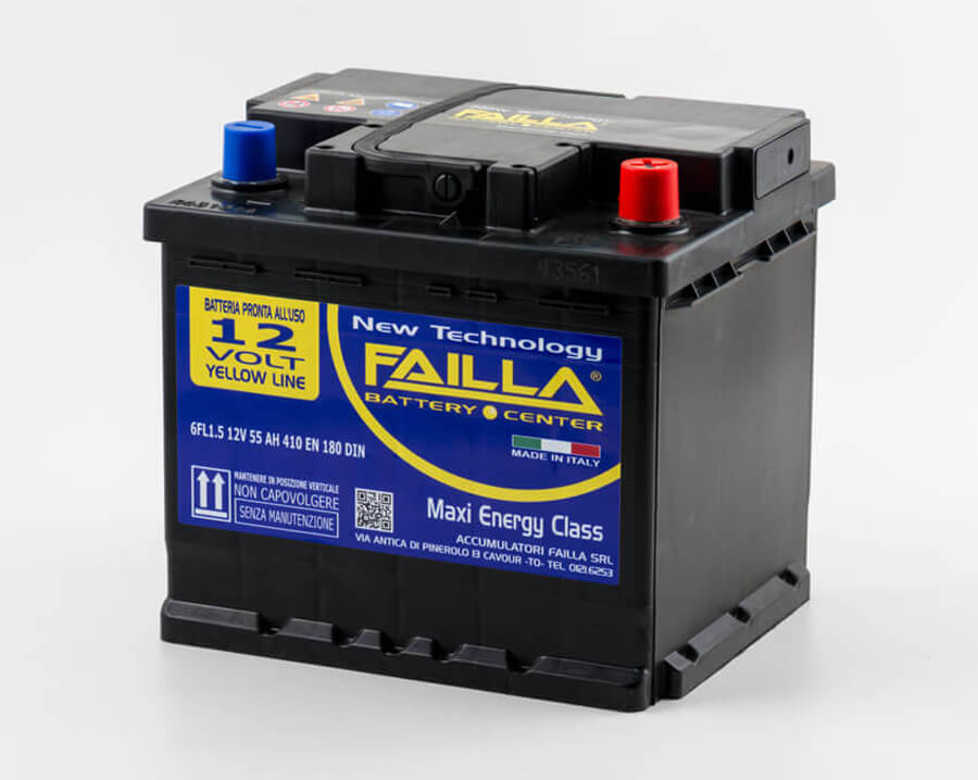 failla batterie avviamento yellowline