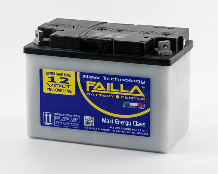 failla batterie avviamento yellowline